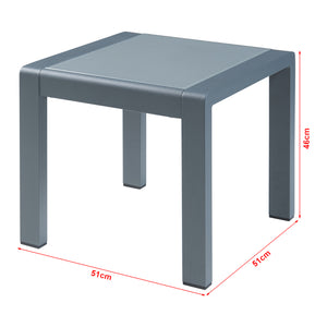 Sonnenliegenset Baragiano 3-tlg. Aluminium [casa.pro]