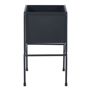 Pflanzenständer Sveio 2er Set Metall Schwarz [en.casa]