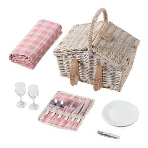 Picknickkorb Bucchianico für 2 Personen Komplettset [casa.pro]