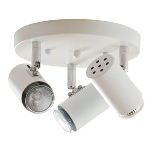 Deckenleuchte Bathgate 3 x GU10 Weiß [lux.pro]