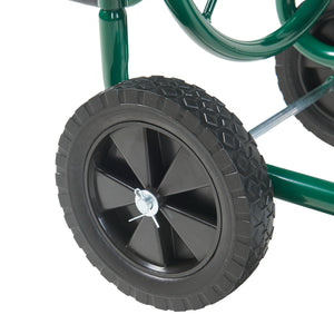 Metall Schlauchwagen für 3/4' Schlauch - bis zu 60m Schlauch - Schlauchtrommel Aufroller Gartenschlauch [pro.tec]