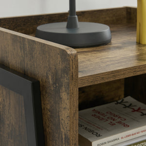 Nachttisch Andernach 52x42x35 cm Holzfarben en.casa