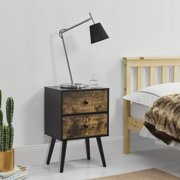 Beistelltisch in Retrodesign [en.casa]