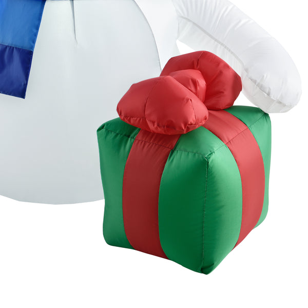 Polarbär 120 cm LED Aufblasbar für Innen und Außenbereich en.casa