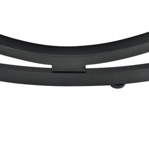 Couchtisch Dunedin Ø 79 cm Holzfarben/Schwarz en.casa