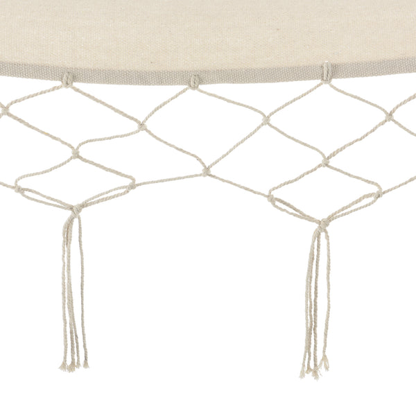 Hängematte Corinto 200x80 cm Max. 150 kg für Innen und Außen Creme casa.pro