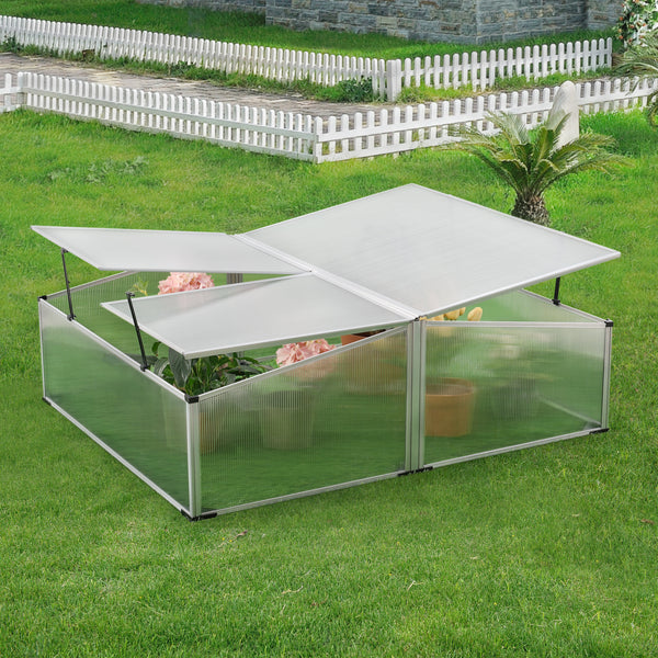 Hohlkammerstegplatten Otterlo 14er Set Polycarbonat 10,25 m² [pro.tec]