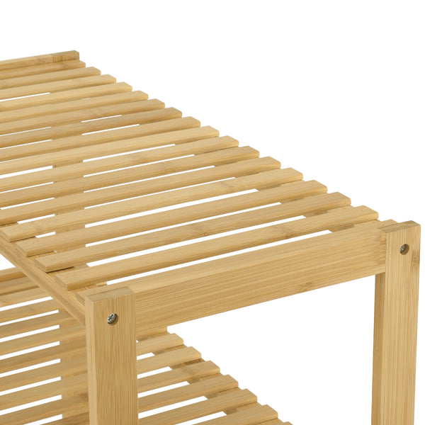 Bambus Standregal Nyköping 58 x 26 x 66 cm [en.casa]