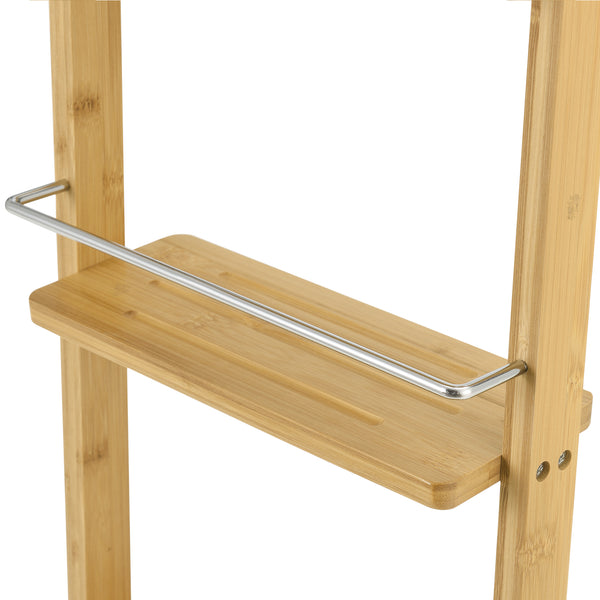 Bambus Wandregal Lidingö 29x10x70cm [en.casa]