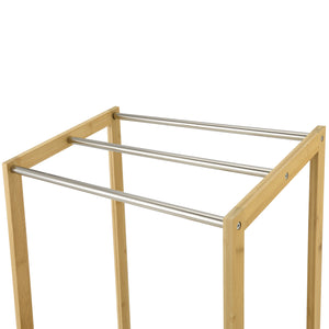 Bambus Handtuchhalter Kautokeino 51x31x85 cm [en.casa]