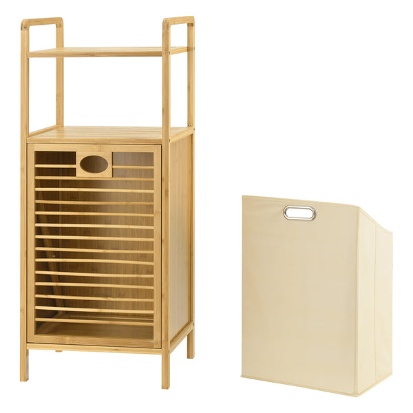 Bambus Wäscheregal Rendalen 40x30x95 cm [en.casa]