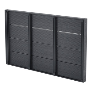 WPC Bodenplatte Nürtingen für Solardusche 101x63x5,5cm [en.casa]