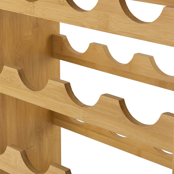 Bambus Weinregal Fetlar 84,8 x 50 x 24 cm [en.casa]