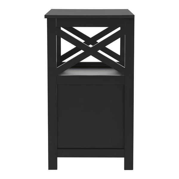 Beistelltisch Utajärvi Kaffeetisch 74x40x40cm Couchtisch Schwarz [en.casa]