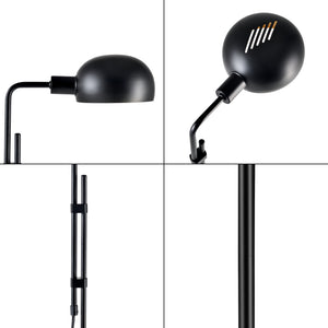 Stehlampe Bolton Schwarz [lux.pro]