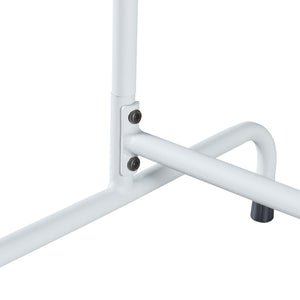 Kleiderständer Haderup 137 x 100 x 45 cm Weiß [en.casa]