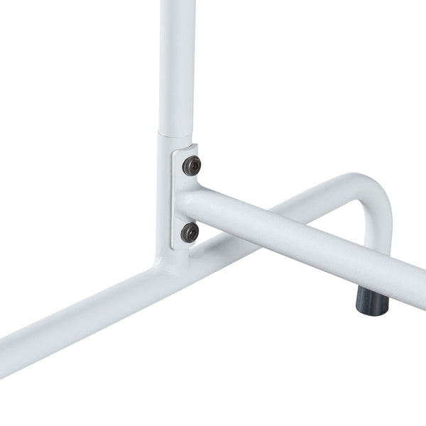 Kleiderständer Haderup 137 x 100 x 45 cm Weiß [en.casa]