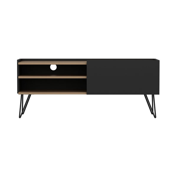 Fernsehtisch Dronninglund Schwarz [en.casa]