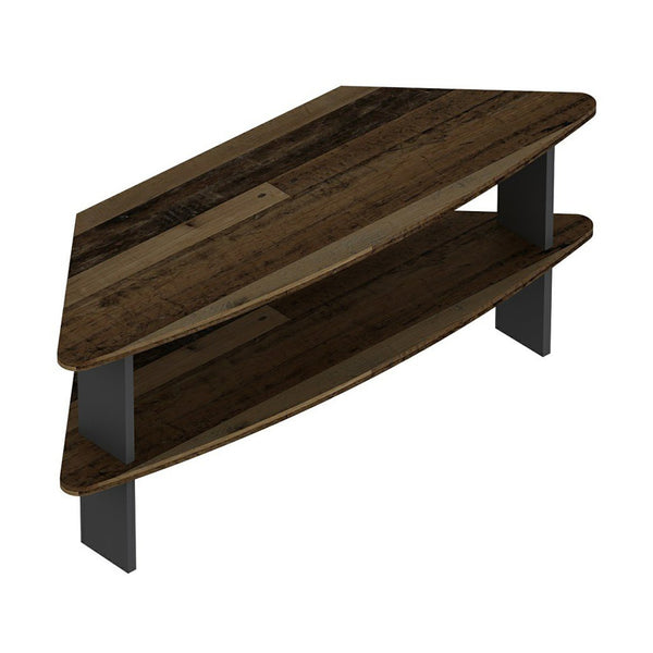 Fernsehtisch Fredensborg 45x116x40 cm Altholzoptik / Anthrazit [en.casa]