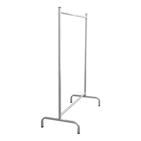 Kleiderständer Staffanstorp 137x104x48cm Silber [en.casa]