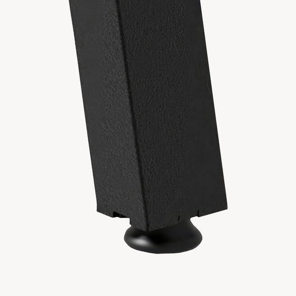 Tischgestell Mariager 2er-Set Stahl 40x37,5 cm Schwarz [en.casa]