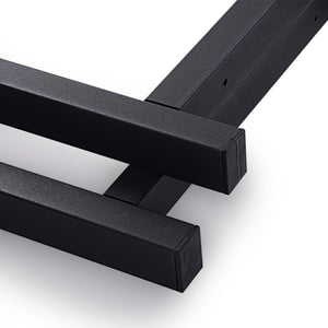 Tischgestell Møn 43x45cm Schwarz [en.casa]