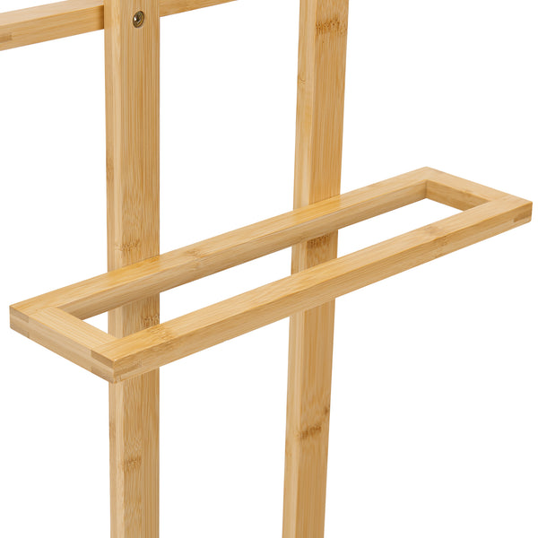 Stand-Handtuchhalter Træna Bambus [en.casa]