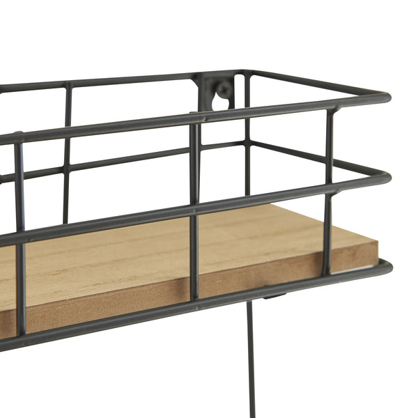 Wandregal Slangerup 16 x 33 x 10 cm [en.casa]