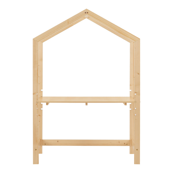 Kinderschreibtisch Suså 110x50x160cm Kiefernolz [en.casa]