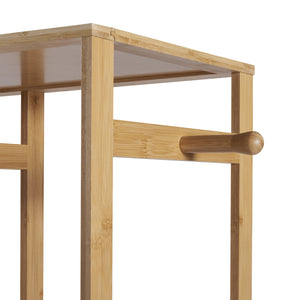 Garderobenständer Ilomantsi Bambus [en.casa]