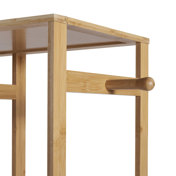 Garderobenständer Ilomantsi Bambus [en.casa]