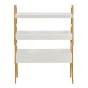 Standregal Hitra 3-tlg. Bambus [en.casa]