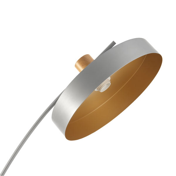 Bogenlampe Stafford Grau [lux.pro]