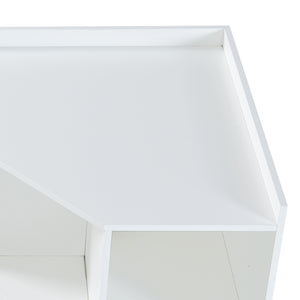 Kinder-Eckregal Måsøy Weiß [en.casa]