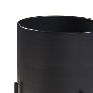 Pflanzenständer Orsa 3er Set Metall Schwarz [en.casa]