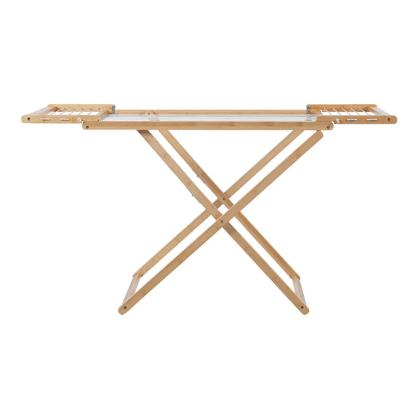 Klappbarer Wäscheständer Fakala 154x59x82 cm Bambus [en.casa]