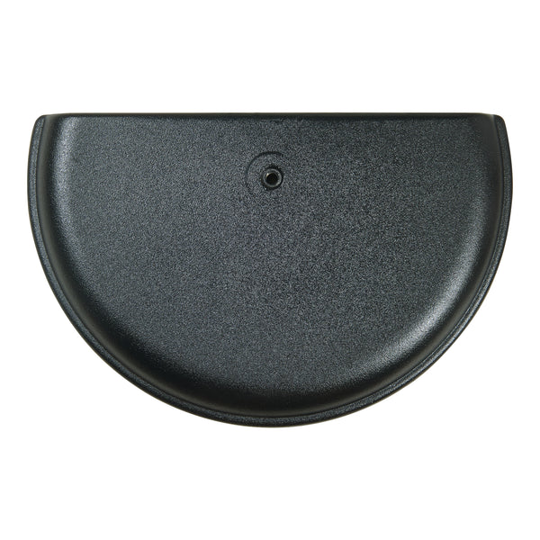 Sonnenschirmständer Bisenti Beton 45x29x4,5 cm Schwarz 10 kg [casa.pro]