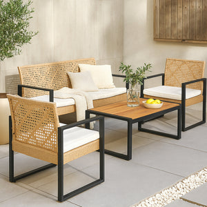 Gartenmöbelset Calciano 4-tlg. [casa.pro]