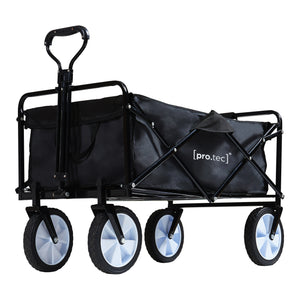 Bollerwagen Stenlille 84x55 cm max. 80kg Schwarz [pro.tec]