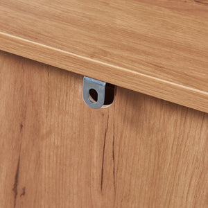 Nachttisch Varkaus 55x43x40cm Eichenoptik [en.casa]