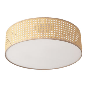 Deckenleuchte Ascot Rattanoptik [lux.pro]