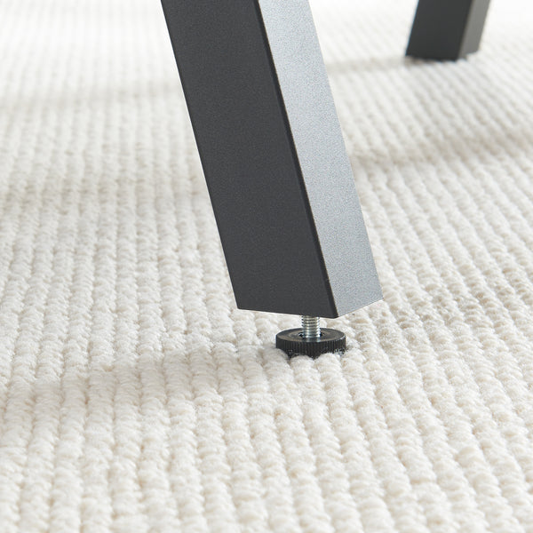 Tischgestell 2er Set Mariager 42x40cm Schwarz [en.casa]