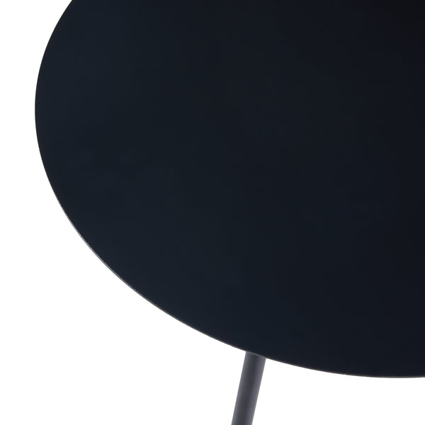 Beistelltisch Sula 2er Set Schwarz [en.casa]