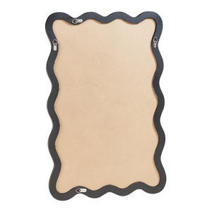 Wandspiegel Koster 90x60 cm Schwarz [en.casa]