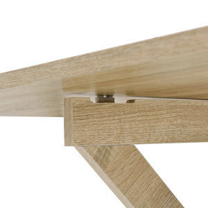 Schreibtisch 100x60x58 cm Klappbar en.casa