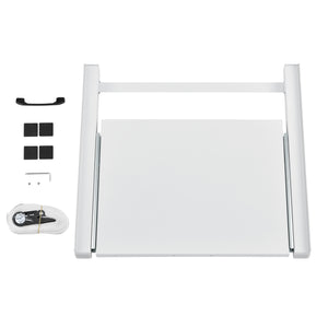 Verbindungsrahmen für Waschmaschine/Trockner mit Arbeitsplatte [en.casa]