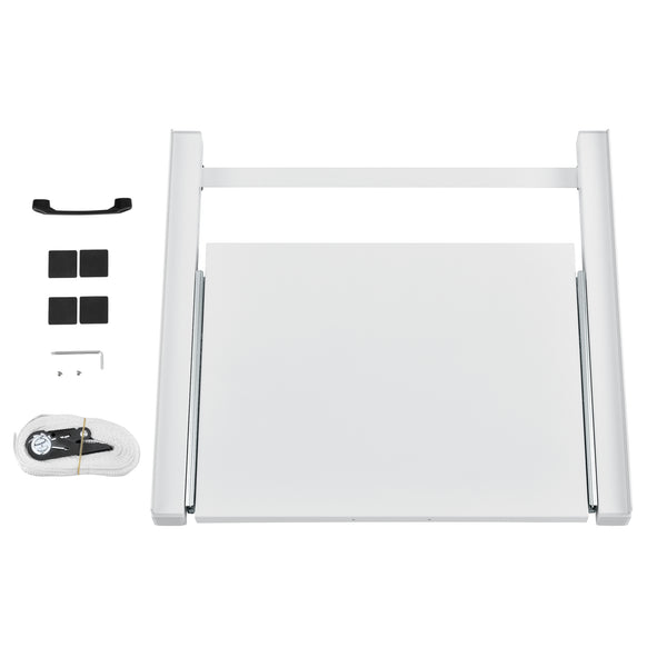 Verbindungsrahmen für Waschmaschine/Trockner mit Arbeitsplatte [en.casa]