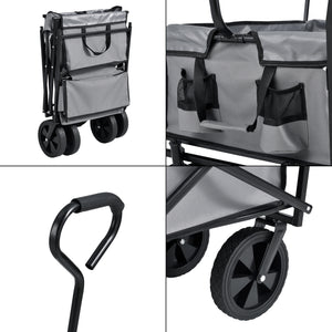 Bollerwagen mit Dach klappbar [pro.tec]