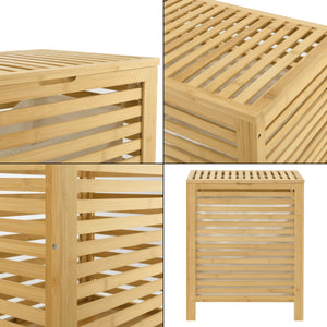 Bambus Wäschekorb Skövde [en.casa]