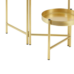 Blumenständer Kallo Messingfarben [en.casa]